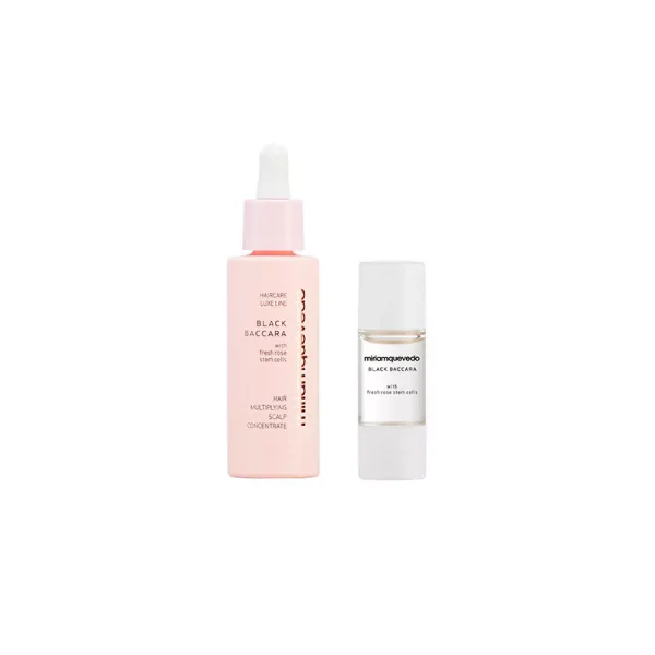 BLACK BACCARA  HAIR MULTIPLYING SCALP CONCENTRATE + PRE-TREATMENT EXFOLIATOR